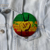 Rastafarian Abzeichen Button (Beispiel)