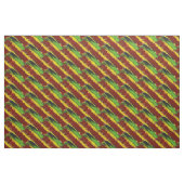 Rastafarian Farben-Streifen Stoff (Fat Quarter (45,7 x 55,9 cm))