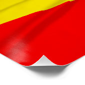 Rastafarian Flag Poster (Ecke)