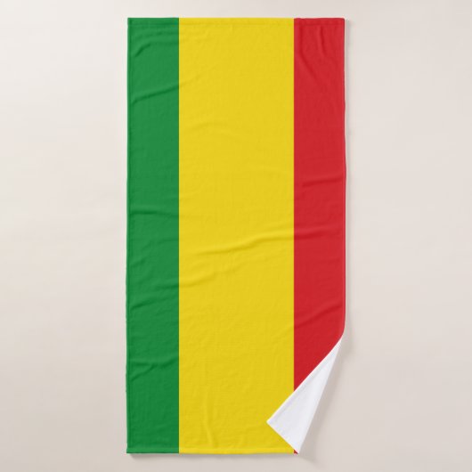 Rastafarian Flag Rasta Äthiopian Badehandtuch (Badehandtuch)