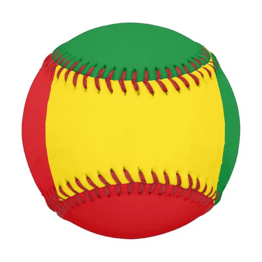 Rastafarian Flag Rasta Äthiopian Baseball (Rückseite)