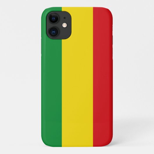 Rastafarian Flag Rasta Äthiopian Case-Mate iPhone Hülle (Rückseite)