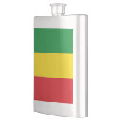 Rastafarian Flag Rasta Äthiopian Flachmann (Links)