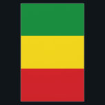 Rastafarian Flag Rasta Äthiopian Flyer<br><div class="desc">Rot,  Grün und Gelb sind die Fahne von Rastafarianismus,  aber auch eine Flagge von Äthiopien. Hier ist ein hochwertiges Rasta-Geschenk und ein großartiges Design für alle rastafarians. Besuchen Sie unseren Shop,  um coole Rasta-Geschenke und andere Weltfahne Geschenkideen zu finden.</div>