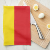 Rastafarian Flag Rasta Äthiopian Geschirrtuch (Viertel Falte)