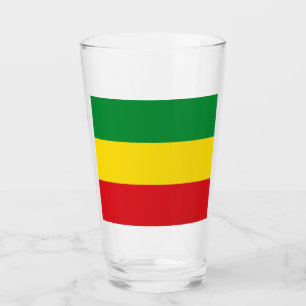 Rastafarian Flag Rasta Äthiopian Glas