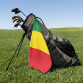 Rastafarian Flag Rasta Äthiopian Golfhandtuch (Gras)
