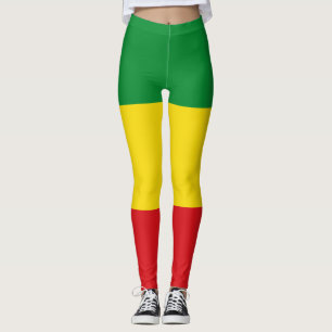Rastafarian Flag Rasta Äthiopian Leggings
