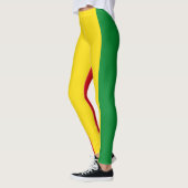 Rastafarian Flag Rasta Äthiopian Leggings (Links)