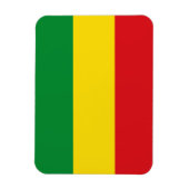 Rastafarian Flag Rasta Äthiopian Magnet (Vertikal)