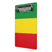 Rastafarian Flag Rasta Äthiopian Mini Klemmbrett (Gewinkelt2)