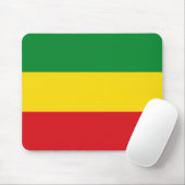 Rastafarian Flag Rasta Äthiopian Mousepad (Mit Mouse)