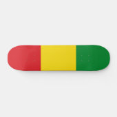 Rastafarian Flag Rasta Äthiopian Skateboard (Horizontal)