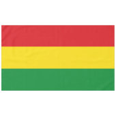 Rastafarian Flag Rasta Äthiopian Tischdecke (Vorderseite (Horizontal))