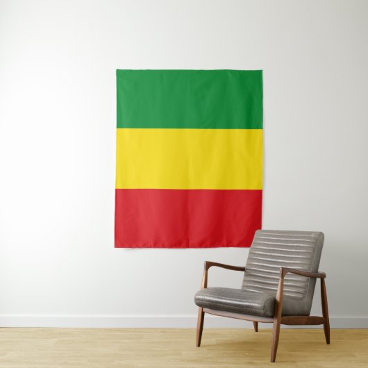 Rastafarian Flag Rasta Äthiopian Wandteppich (Beispiel)