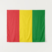 Rastafarian Flag Rasta Äthiopian Wandteppich (Vorderseite (Horizontal))