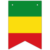 Rastafarian Flag Rasta Äthiopian Wimpelkette (Erste Fahne)