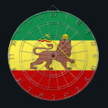 Rastafarian Flag (Rastafarianism) (Rasta) Dartscheibe<br><div class="desc">Dieses Design zeigt die Fahne der Rastafari-Bewegung, die eine Religion ist, die sich in den 1930er Jahren in Jamaika entwickelt hat. Es gibt keine zentrale Autorität in der Kontrolle der Bewegung und es gibt viel Diversity unter den Praktikern, die als Rastafari, Rastafarians oder einfach Rastas bekannt sind. Rasta-Glaubenssätze basieren auf...</div>