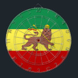Rastafarian Flag (Rastafarianism) (Rasta) Dartscheibe<br><div class="desc">Dieses Design zeigt die Fahne der Rastafari-Bewegung, die eine Religion ist, die sich in den 1930er Jahren in Jamaika entwickelt hat. Es gibt keine zentrale Autorität in der Kontrolle der Bewegung und es gibt viel Diversity unter den Praktikern, die als Rastafari, Rastafarians oder einfach Rastas bekannt sind. Rasta-Glaubenssätze basieren auf...</div>
