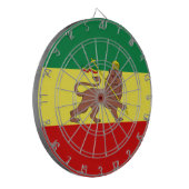 Rastafarian Flag (Rastafarianism) (Rasta) Dartscheibe (Vorderseite Links)