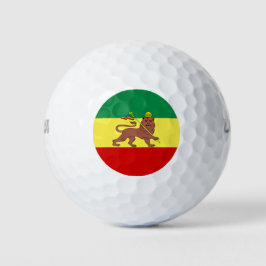 Rastafarian Flag (Rastafarianism) (Rasta) Golf Bal Golfball