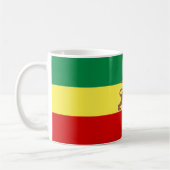 Rastafarian Flag (Rastafarianism) (Rasta) Kaffeetasse (Links)