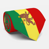 Rastafarian Flag (Rastafarianism) (Rasta) Krawatte (Gerollt)