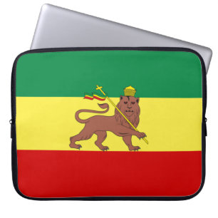 Rastafarian Flag (Rastafarianism) (Rasta) Laptopschutzhülle