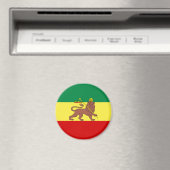 Rastafarian Flag (Rastafarianism) (Rasta) Magnet (In Situ (Geschirrspüler))