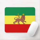 Rastafarian Flag (Rastafarianism) (Rasta) Mousepad (Mit Mouse)