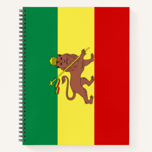 Rastafarian Flag (Rastafarianism) (Rasta) Notizblock