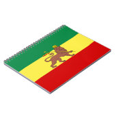 Rastafarian Flag (Rastafarianism) (Rasta) Notizblock (Linke Seite)