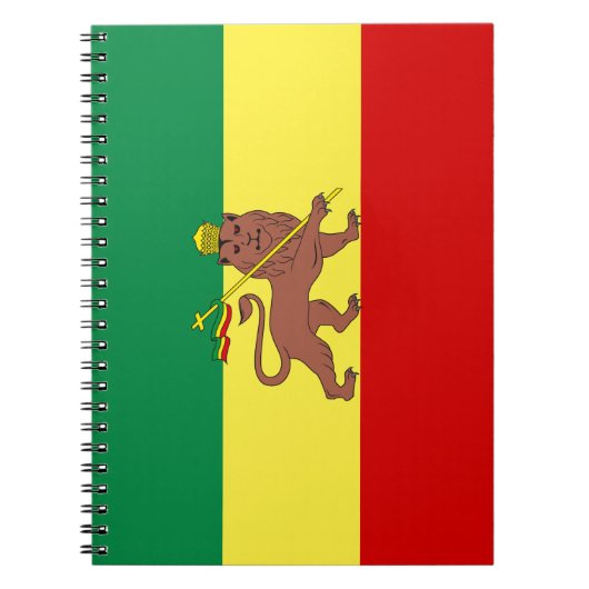 Rastafarian Flag (Rastafarianism) (Rasta) Notizblock (Vorderseite)