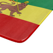 Rastafarian Flag (Rastafarianism) (Rasta) Schneidebrett (Ecke)