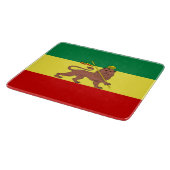 Rastafarian Flag (Rastafarianism) (Rasta) Schneidebrett (Ecke)