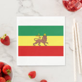 Rastafarian Flag (Rastafarianism) (Rasta) Serviette (Beispiel)