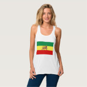 Rastafarian Flag (Rastafarianism) (Rasta) Tank Top (Vorderseite Vollansicht)