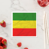 Rastafarian Flag Serviette (Beispiel)