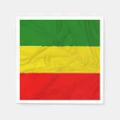 Rastafarian Flag Serviette (Vorderseite)
