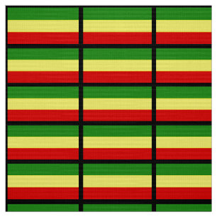Rastafarian Flagge Stoff