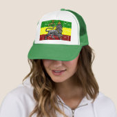 Rastafarian Flaggenentwurf Truckerkappe (Beispiel)