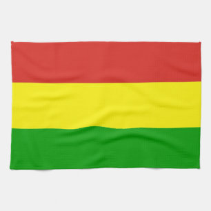 rastafarian Flaggentuch-Jamaika-Religion Geschirrtuch