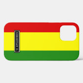 Rastafarian Pride Flag Case-Mate iPhone Hülle (Rückseite (Horizontal))