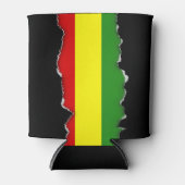 Rastafarian Pride Flag Dosenkühler (Vorderseite)