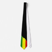 Rastafarian Stolz-Flagge Krawatte (Vorderseite)
