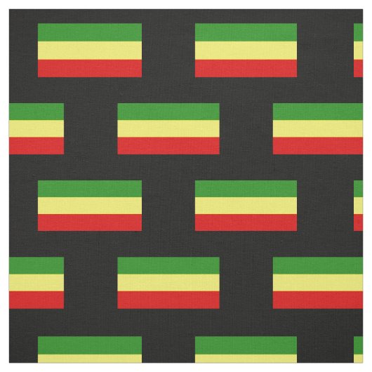 Rastafarian Stolz-Flagge Stoff (Muster)