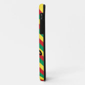 Rastafarian Zickzack Case-Mate iPhone Hülle (Hinten/Links)