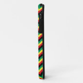 Rastafarian Zickzack Case-Mate iPhone Hülle (Hinten/Links)