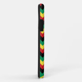 Rastafarian Zickzack Case-Mate iPhone Hülle (Hinten/Rechts)