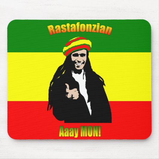 Rastafonzian Mousepad (Vorne)